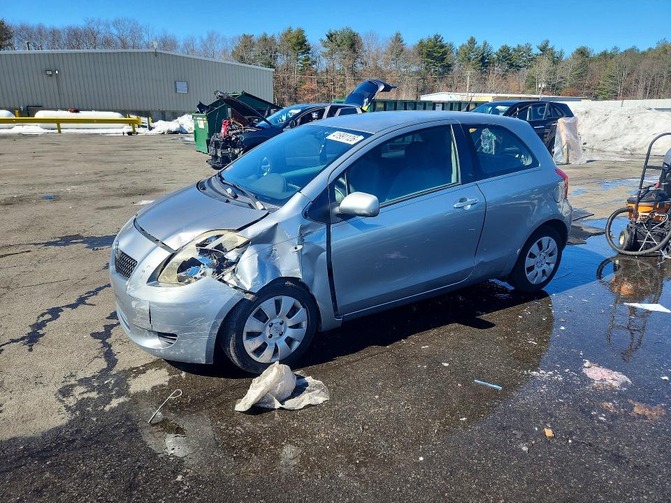 2007 Toyota Yaris VIN JTDJT903X75115289 COPART salvage auction — FRONT END, WV - SALVAGE CERTIFICATE, sold $325 on 2026-07-09 (photo 1)