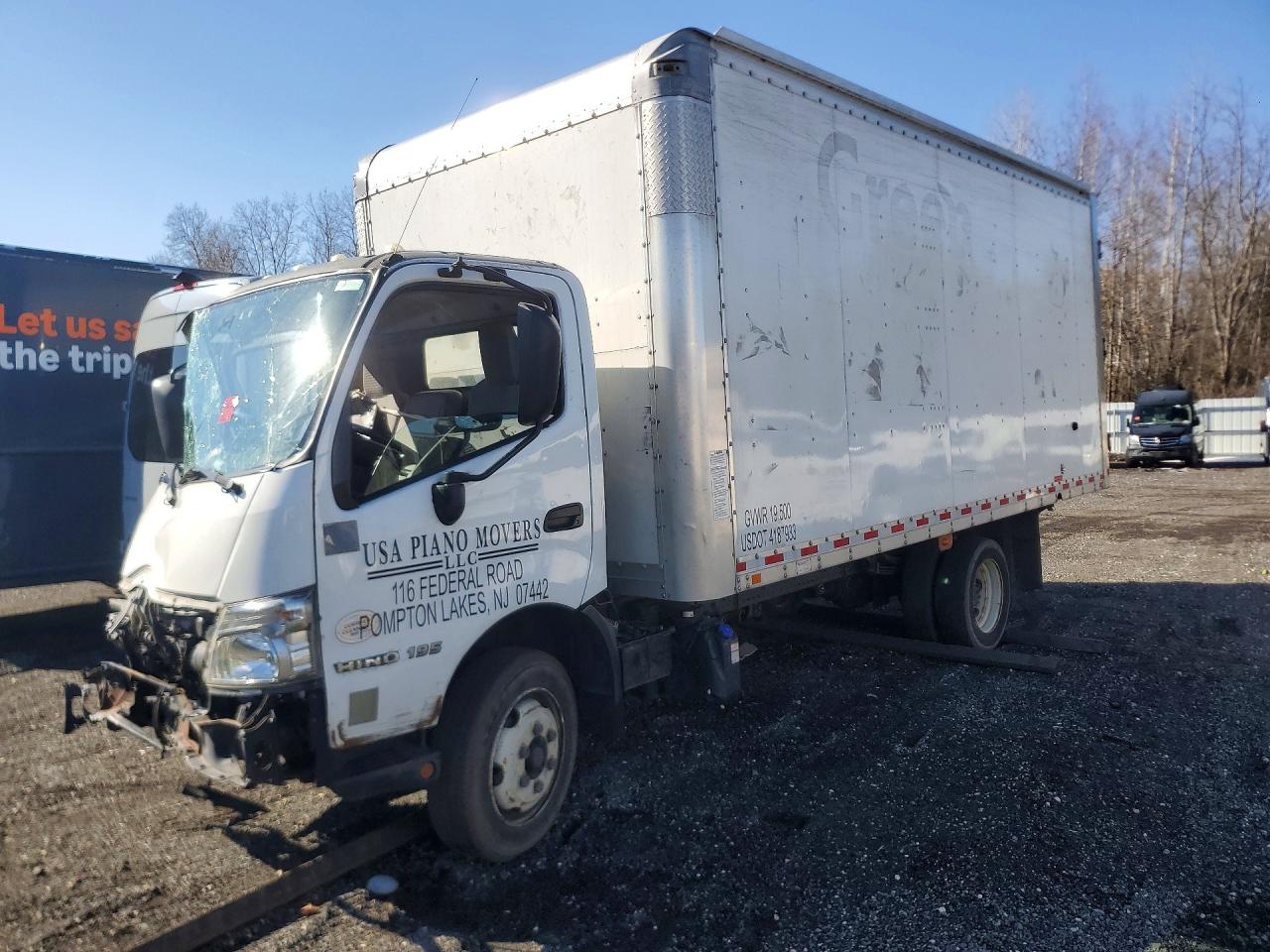 2019 VIN JHHGDM2H4KK001539 COPART salvage auction — Front End, Po - Non-Repairable, sold $450 on 2026-09-17 (photo 1)
