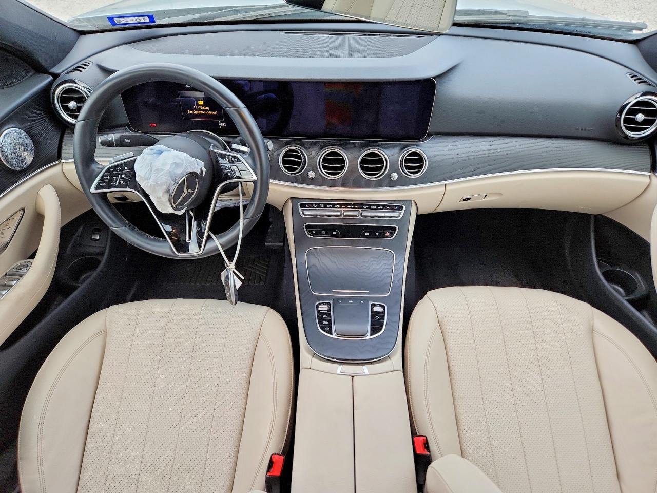 2021 Mercedes-Benz E-Class VIN W1KZF5KB7MA881979 COPART salvage auction — Front End, TX - SALVAGE VEHICLE TITLE, sold $15,599 on 2026-07-03 (photo 8)