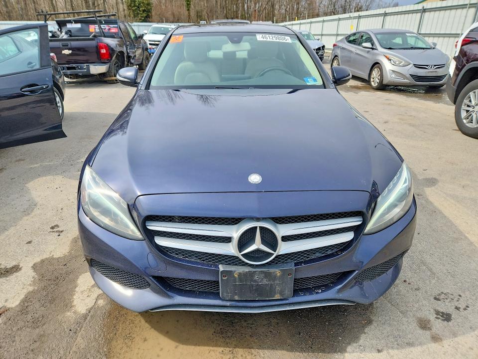 2016 Mercedes-benz C-klasse VIN 55SWF4JB8GU161500 COPART salvage auction — REAR END, Id - Salvage Certificate Of Title, sold $2,600 on 2026-07-02 (photo 5)