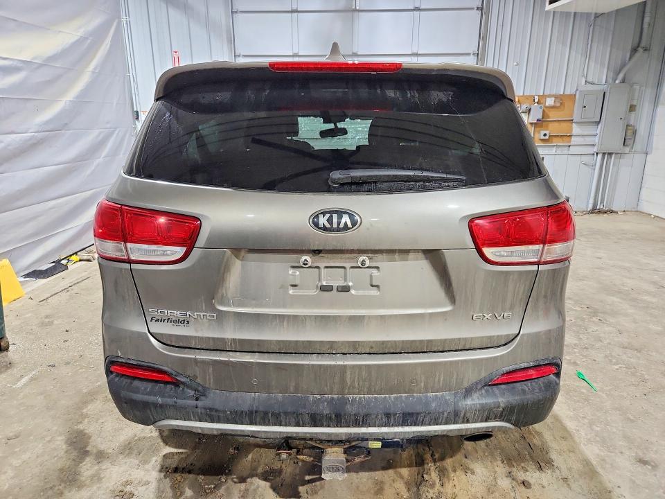 2017 Kia Sorento VIN 5XYPHDA51HG204451 COPART salvage auction — ROLLOVER, Nh - Cert Of Title-Salvage, sold $550 on 2026-07-23 (photo 6)