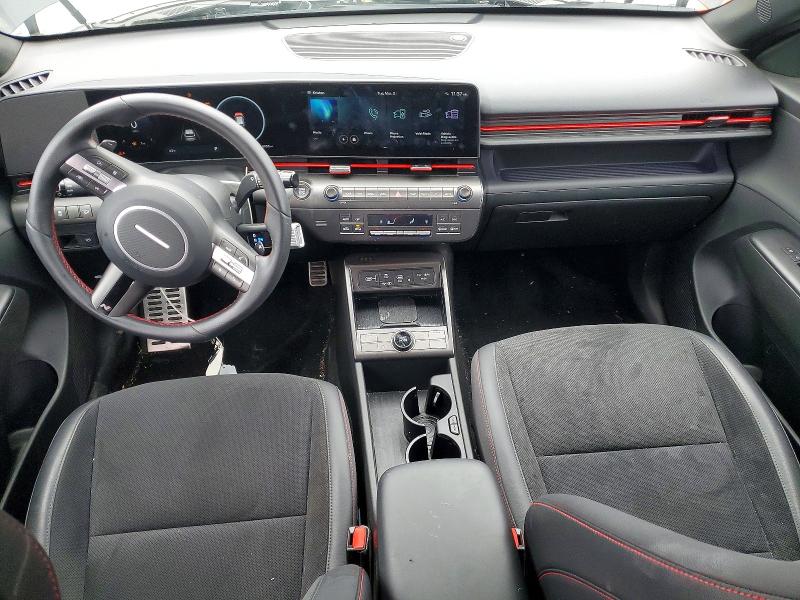 2025 Hyundai Kona VIN KM8HB3A32SU235501 COPART salvage auction — SIDE, Nc - Salvage Certificate Of Title, sold $9,100 on 2026-07-15 (photo 8)