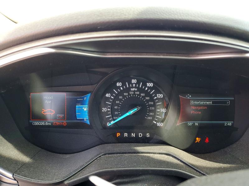 2019 Ford Fusion VIN 3FA6P0HDXKR103268 COPART salvage auction — REAR END, Ks - Cert Of Title-Salvage, sold $3,700 on 2026-07-02 (photo 9)