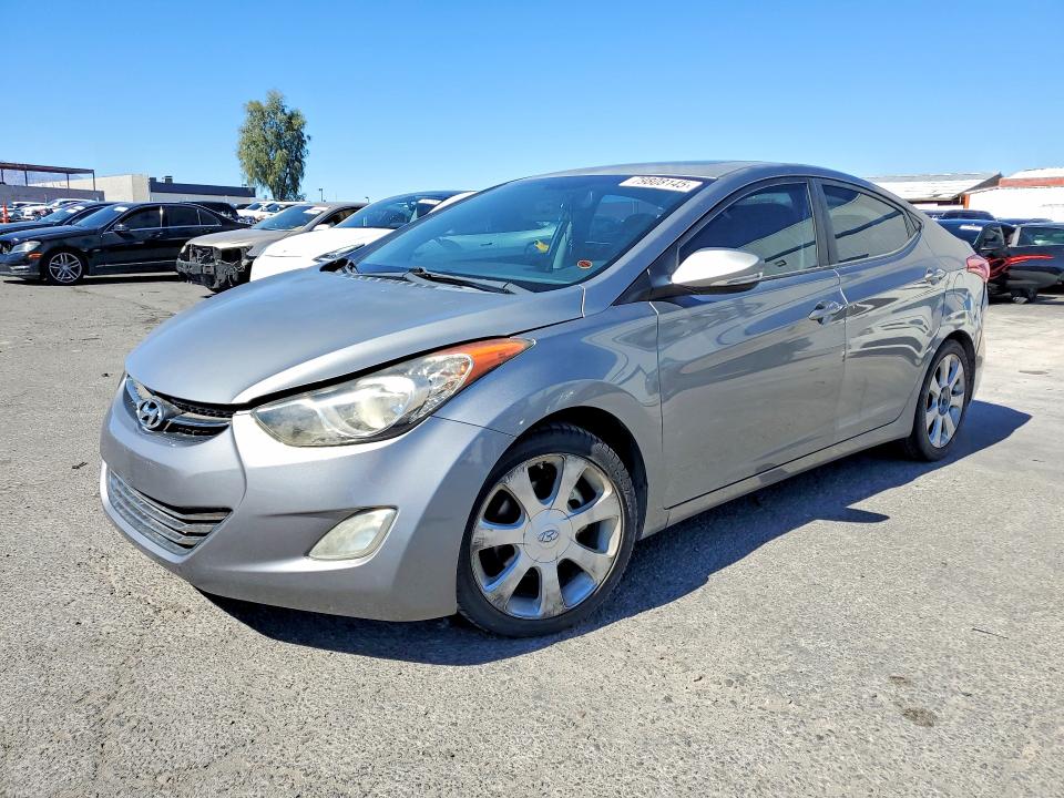 2012 Hyundai Elantra VIN KMHDH4AE5CU205513 COPART salvage auction — MINOR DENT/SCRATCHES, Nv - Certificate Of Title, sold $225 on 2026-07-29 (photo 1)