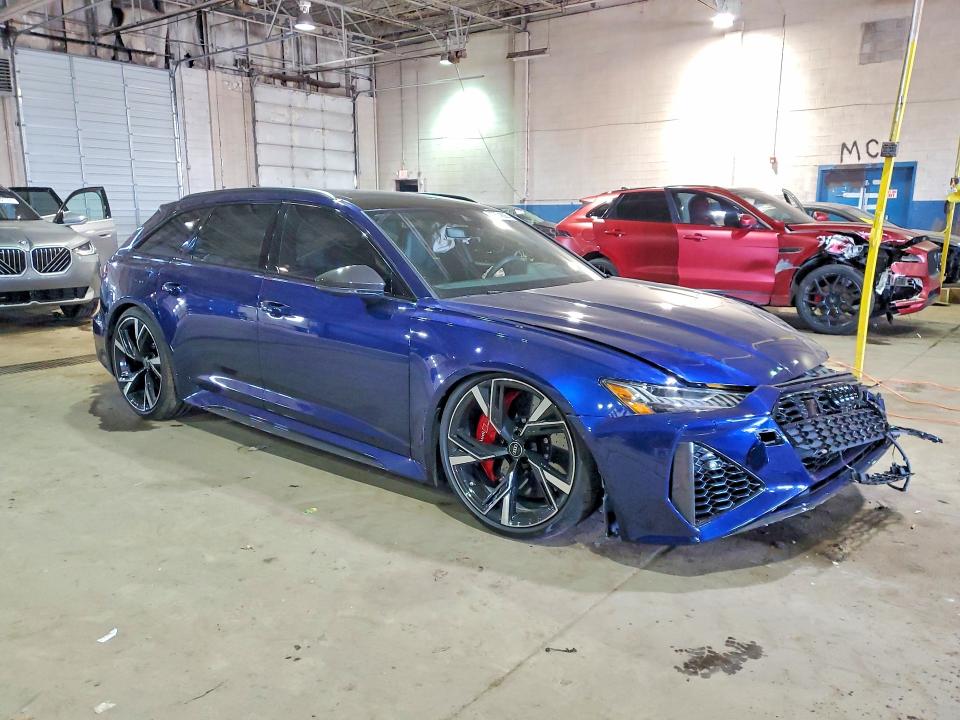 2021 Audi S6 VIN WUA1CBF27MN901796 COPART salvage auction — FRONT END, Mi - Certificate Of Title, sold $19,200 on 2026-07-24 (photo 4)