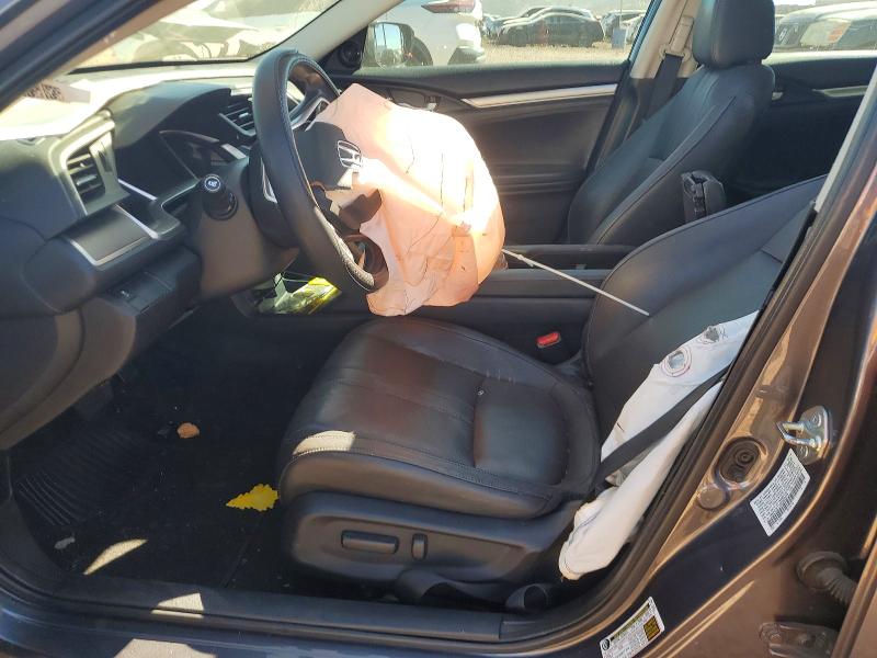 2016 Honda Civic VIN 19XFC1F71GE022473 COPART salvage auction — FRONT END, Salvage Title, sold $2,000 on 2026-08-04 (photo 7)