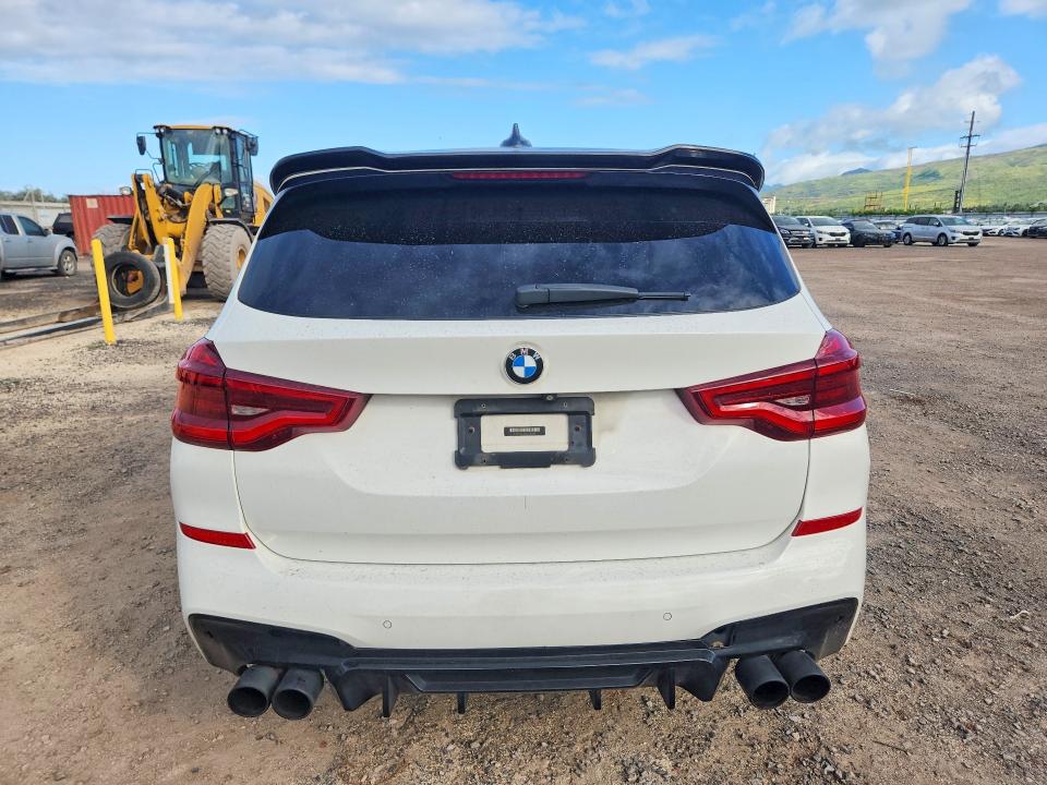 2018 BMW X3 VIN 5UXTS3C54JLA45864 COPART salvage auction — WATER/FLOOD, Hi - Certificate Of Salvage, sold $4,550 on 2026-07-20 (photo 6)