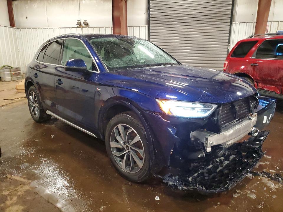 2022 Audi Q5 VIN WA1GAAFY5N2065429 COPART salvage auction — FRONT END, Mi - Scrap Certificate Of Title, sold $10,300 on 2026-07-10 (photo 4)