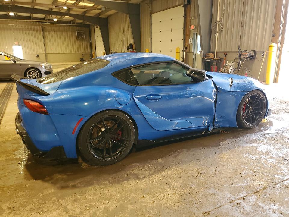 2021 Toyota Supra VIN WZ1DB0C06MW036786 COPART salvage auction — SIDE, Pa - Certificate Of Salvage, sold $14,800 on 2026-07-29 (photo 3)