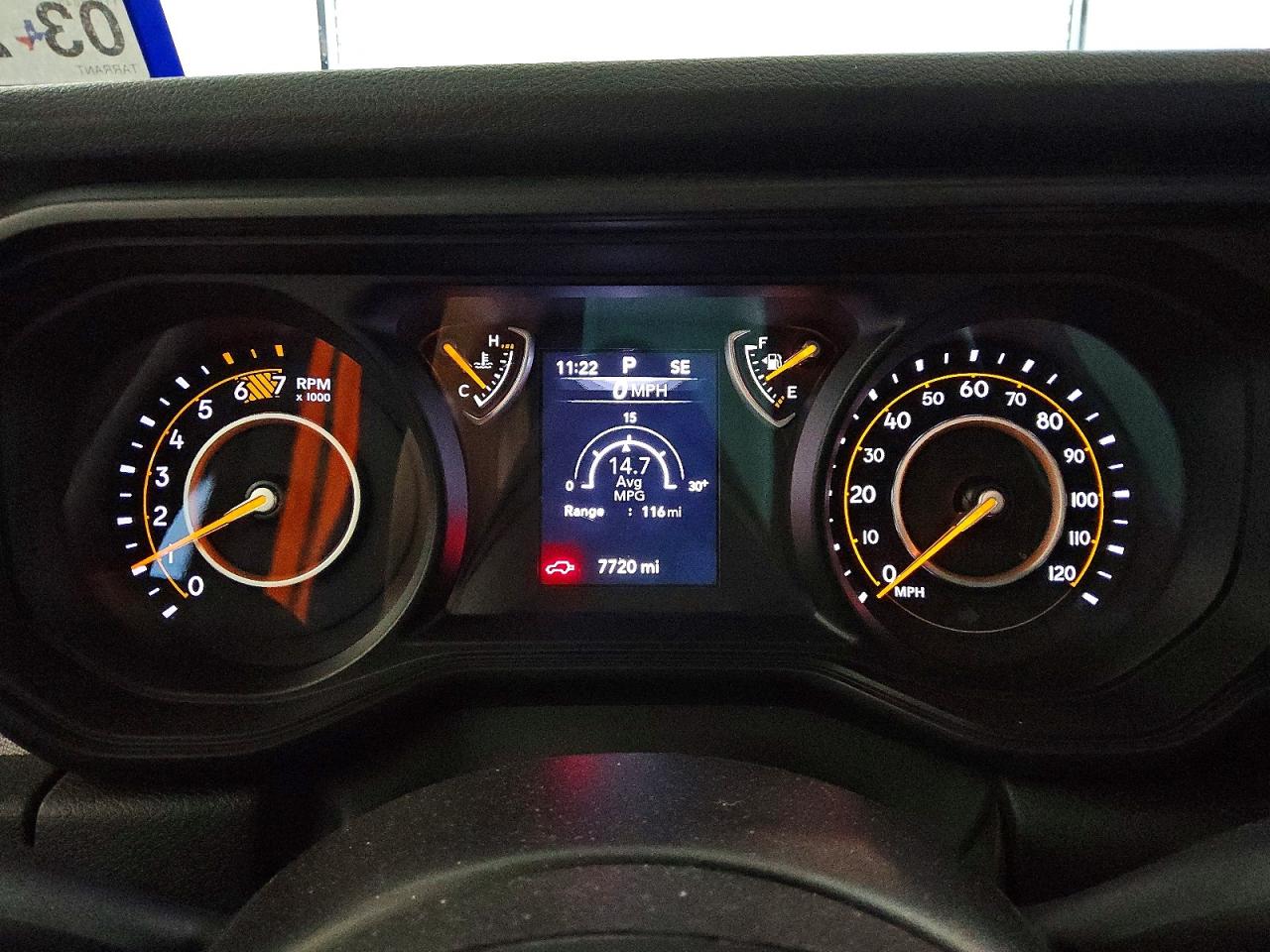 2025 Jeep Wrangler VIN 1C4PJXDN3SW552358 COPART salvage auction — Minor Dent/Scratches, TX - CERTIFICATE OF TITLE, sold $23,500 on 2026-07-09 (photo 9)