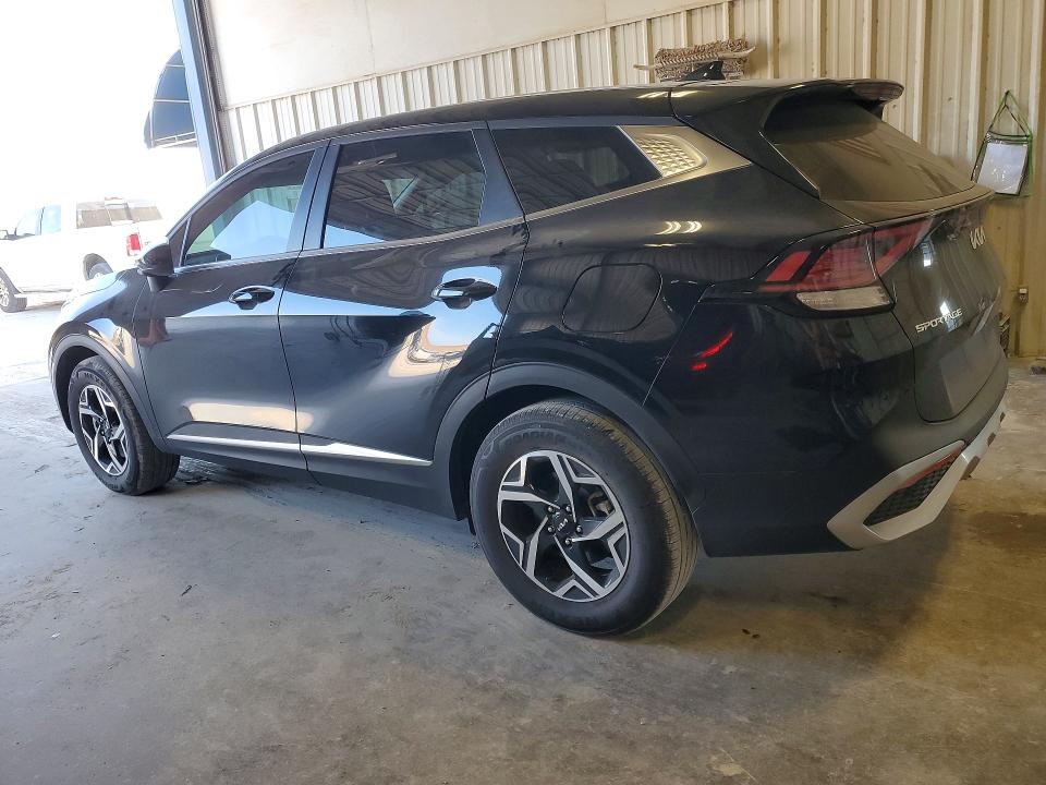 2025 Kia Sportage VIN KNDPU3DF2S7369228 COPART salvage auction — SIDE, Tx - Salvage Vehicle Title, sold $7,200 on 2026-07-10 (photo 2)