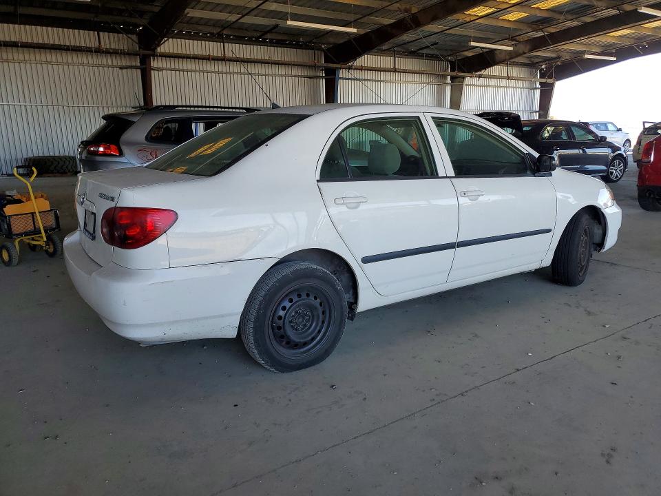 2005 Toyota Corolla VIN JTDBR32E050057072 COPART salvage auction — MINOR DENT/SCRATCHES, CA - DIS/DLR/EXP LIEN PAPERS-SALV, sold $725 on 2026-07-30 (photo 3)