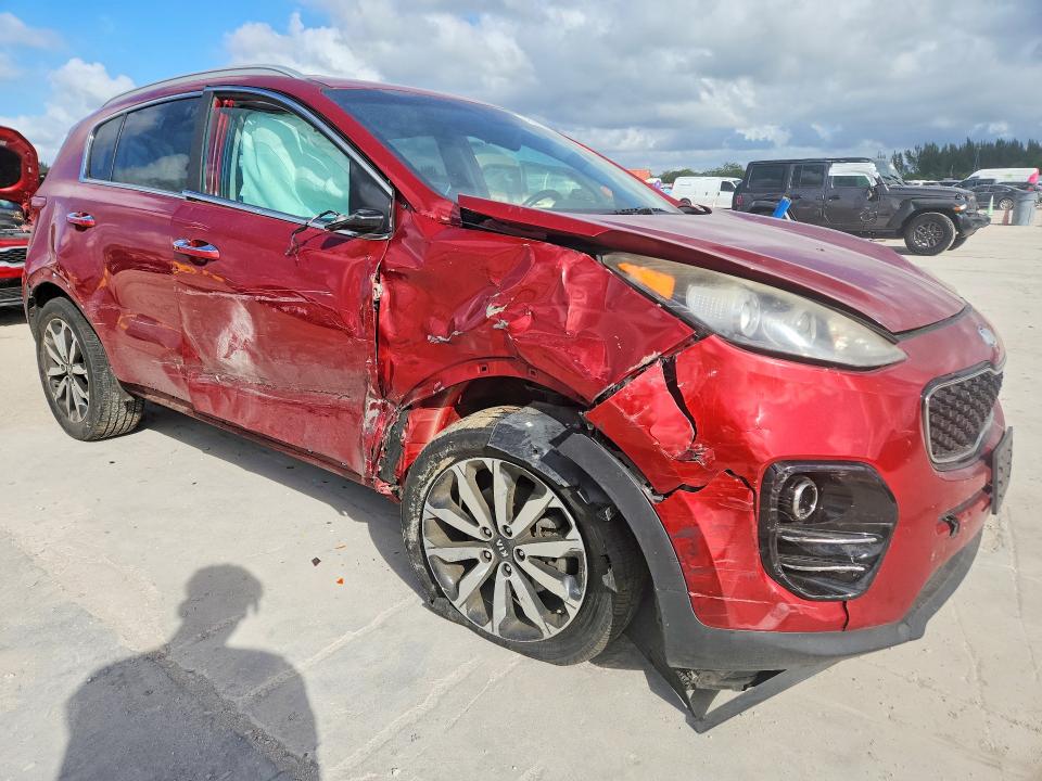 2019 Kia Sportage VIN KNDPN3AC3K7577495 COPART salvage auction — FRONT END, Fl - Certificate Of Destruction, sold $1,900 on 2026-07-06 (photo 4)