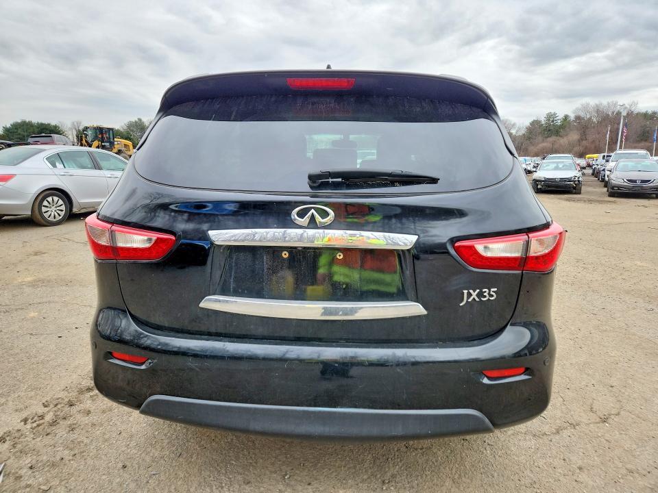 2013 Infiniti Jx VIN 5N1AL0MM2DC345846 COPART salvage auction — REAR END, CT - CERT OF TITLE-SALVAGE, sold $475 on 2026-07-02 (photo 6)