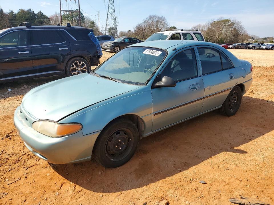 1998 Ford Escort VIN 1FAFP10P7WW263591 COPART salvage auction — FRONT END, Nc - Salvage Certificate Of Title, sold $350 on 2026-07-06 (photo 1)