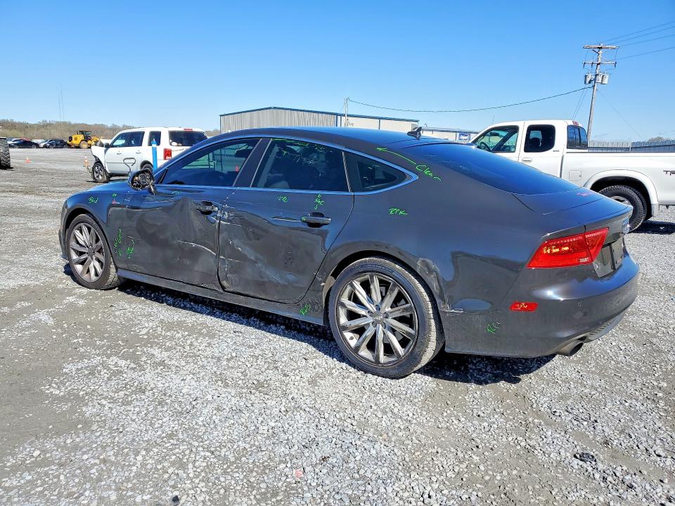 2013 Audi A7 VIN WAU2GAFC3DN077902 COPART salvage auction — SIDE, Nc - Salvage Certificate Of Title, sold $2,000 on 2026-07-15 (photo 2)