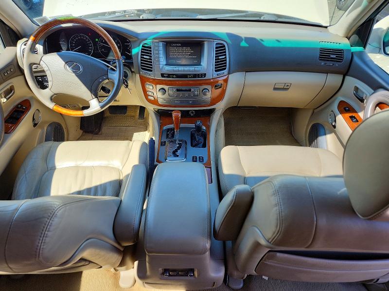 2006 Lexus Lx 470 VIN JTJHT00W064018656 COPART salvage auction — MINOR DENT/SCRATCHES, Mt - Certificate Of Title (P), sold $7,900 on 2026-07-28 (photo 8)