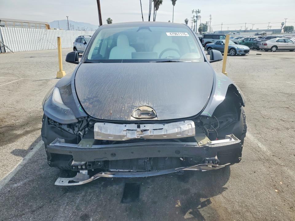 2024 Tesla Model y VIN 7SAYGDEE7RF001965 COPART salvage auction — FRONT END, Ca - Salvage Certificate, sold $250 on 2026-07-28 (photo 5)