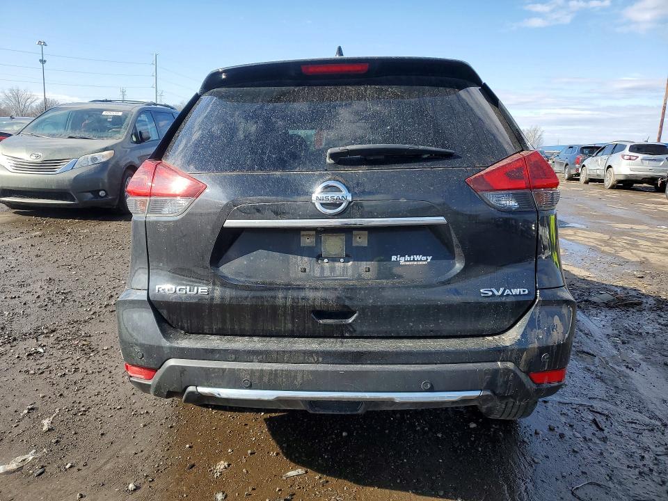 2020 Nissan Rogue VIN JN8AT2MV4LW139342 COPART salvage auction — FRONT END, Mi - Certificate Of Title, sold $2,000 on 2026-07-31 (photo 6)