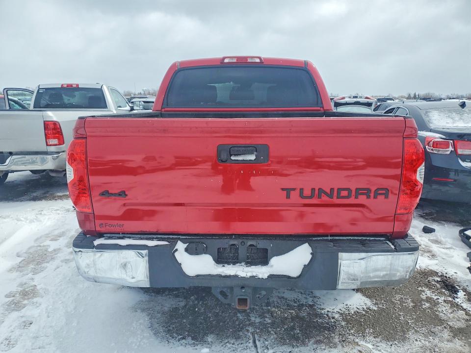2018 Toyota Tundra VIN 5TFDW5F17JX724984 COPART salvage auction — FRONT END, Il - Salvage Certificate, sold $1,500 on 2026-07-06 (photo 6)