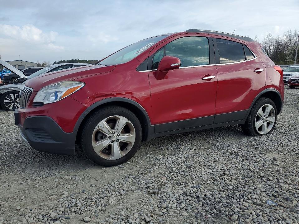 2016 Buick Encore VIN KL4CJASB4GB696224 COPART salvage auction — FRONT END, Tn - Salvage Certificate, sold $50 on 2026-07-02 (photo 1)