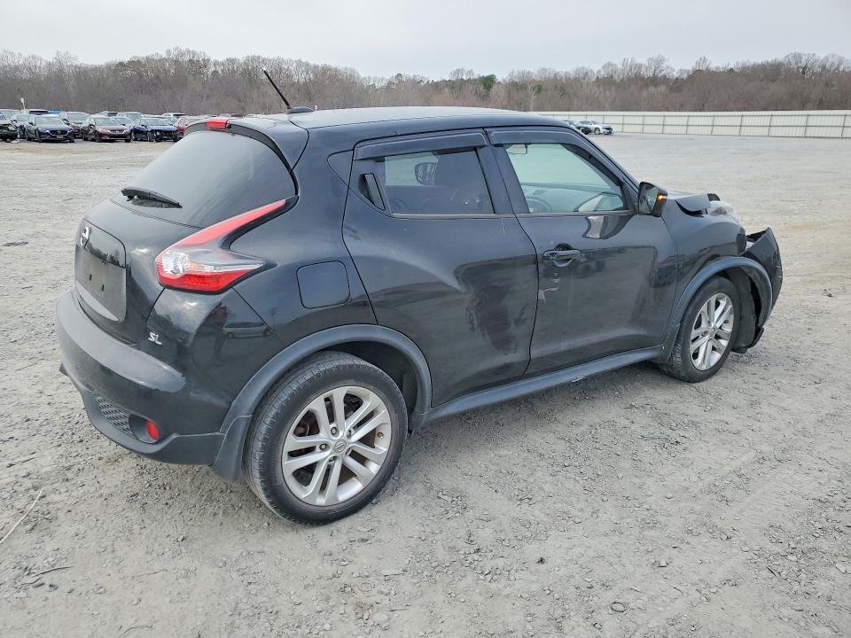 2015 Nissan Juke VIN JN8AF5MR8FT503781 COPART salvage auction — FRONT END, Nc - Salvage Certificate Of Title, sold $1,050 on 2026-07-08 (photo 3)