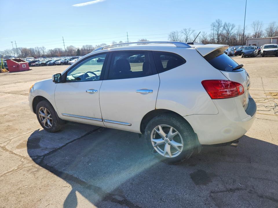 2011 Nissan Rogue VIN JN8AS5MV2BW294104 COPART salvage auction — FRONT END, In - Bill Of Sale - Parts Only, sold $300 on 2026-07-13 (photo 2)