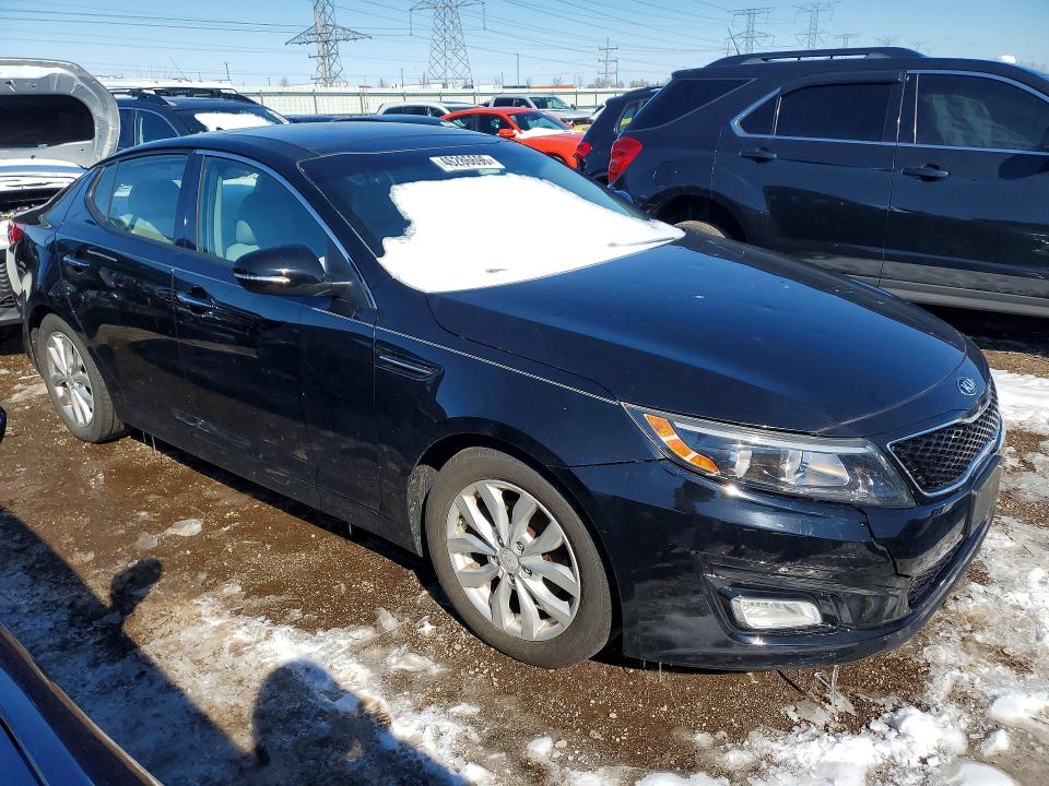 2015 Kia Optima VIN 5XXGN4A75FG407662 COPART salvage auction — HAIL, Il - Salvage Certificate, sold $1,200 on 2026-07-28 (photo 4)