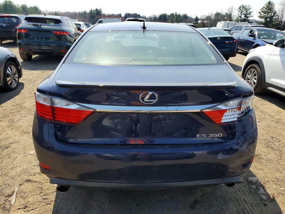 2015 Lexus ES VIN JTHBK1GG7F2173246 COPART salvage auction — REAR END, Md - Cert Of Salvage > 75% Damage, sold $1,300 on 2026-07-27 (photo 6)