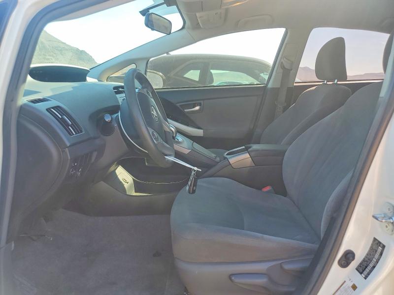 2014 Toyota Prius VIN JTDKN3DU8E0384268 COPART salvage auction — FRONT END, Nv - Salvage Title, sold $1,250 on 2026-07-08 (photo 7)