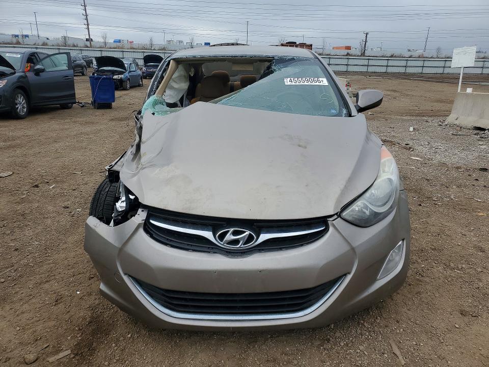 2013 Hyundai Elantra VIN 5NPDH4AE6DH387772 COPART salvage auction — SIDE, Il - Salvage Certificate, sold $425 on 2026-07-09 (photo 5)