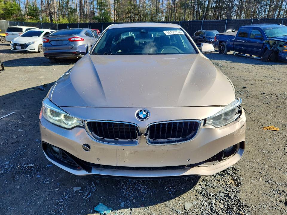 2016 BMW 4er VIN WBA3N9C50GK250375 COPART salvage auction — FRONT END, Md - Cert Of Salvage > 75% Damage, sold $2,250 on 2026-07-07 (photo 5)