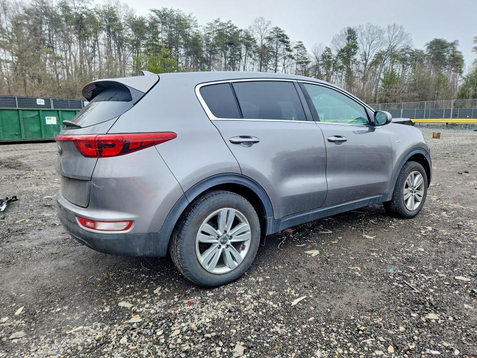 2019 Kia Sportage VIN KNDPMCAC6K7554148 COPART salvage auction — FRONT END, Md - Cert Of Salvage > 75% Damage, sold $2,950 on 2026-07-02 (photo 3)