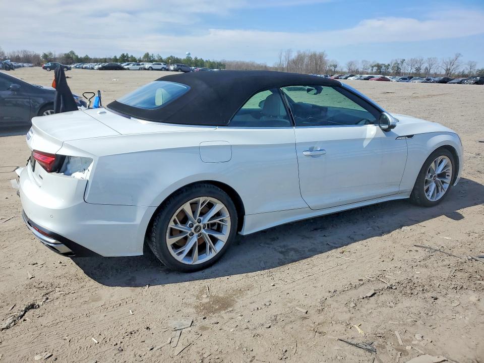 2021 Audi A5 VIN WAUWAGF54MN007364 COPART salvage auction — REAR END, Salvage Title, sold $14,500 on 2026-07-22 (photo 3)