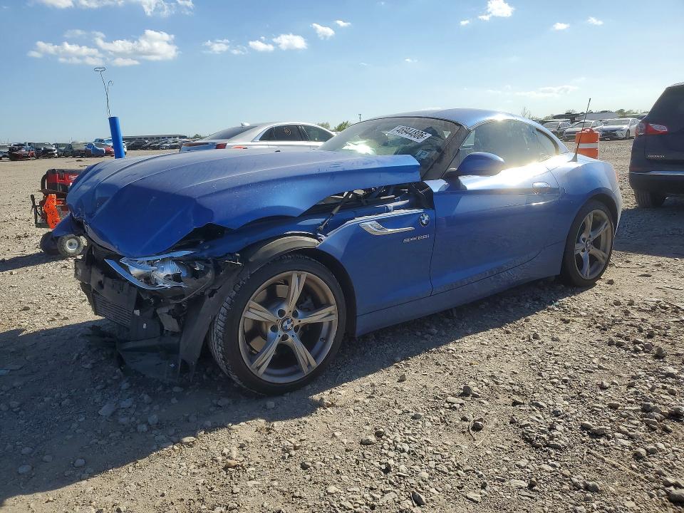 2016 BMW Z4 VIN WBALL5C59G5A20656 COPART salvage auction — FRONT END, Tx - Salvage Vehicle Title, sold $1,950 on 2026-07-02 (photo 1)
