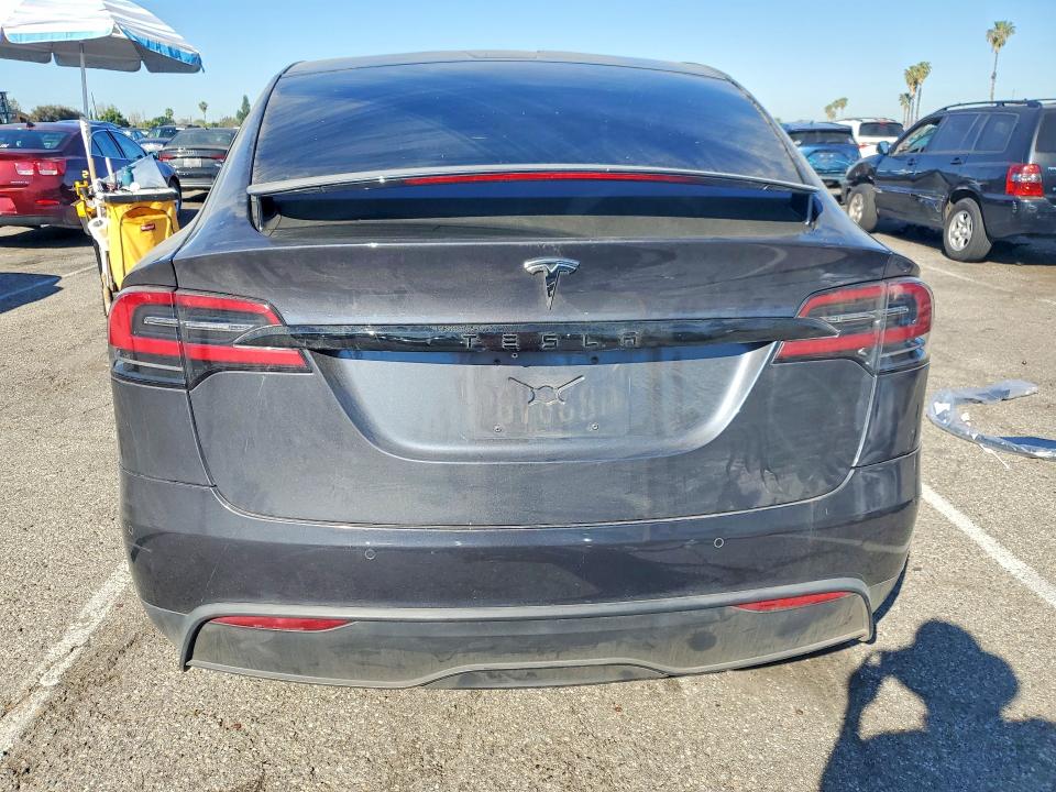 2022 Tesla Model x VIN 7SAXCBE51NF329551 COPART salvage auction — FRONT END, Ca - Salvage Certificate, sold $12,700 on 2026-07-31 (photo 6)
