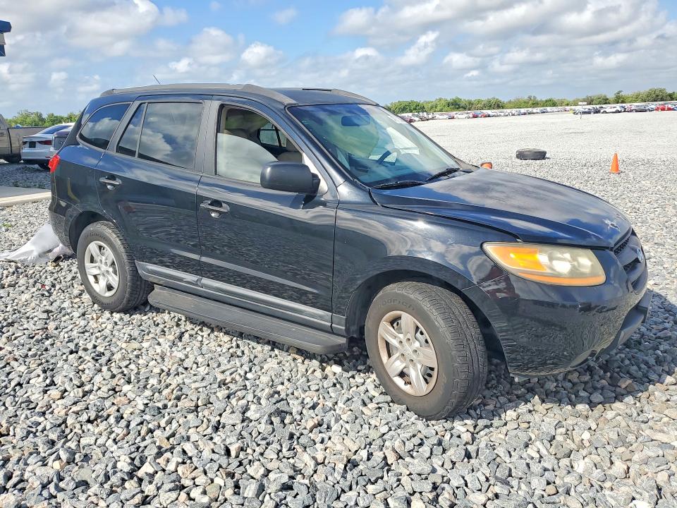 2009 Hyundai Santa fe VIN 5NMSG13D39H269566 COPART salvage auction — SIDE, Fl - Cert Of Title Slvg Rebuildable, sold $1,300 on 2026-07-02 (photo 4)