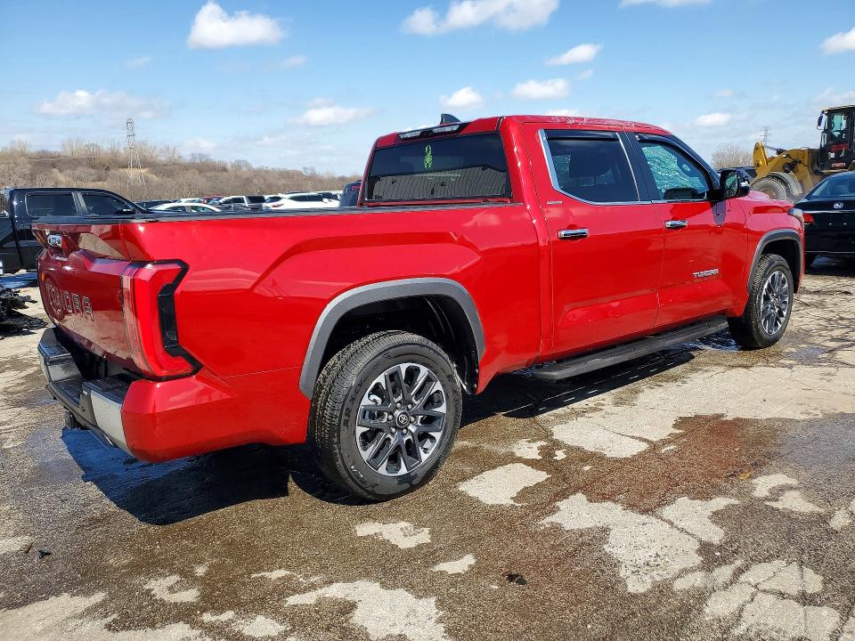 2025 Toyota Tundra VIN 5TFJA5EC6SX037856 COPART salvage auction — HAIL, Il - Salvage Certificate, sold $28,250 on 2026-07-29 (photo 3)