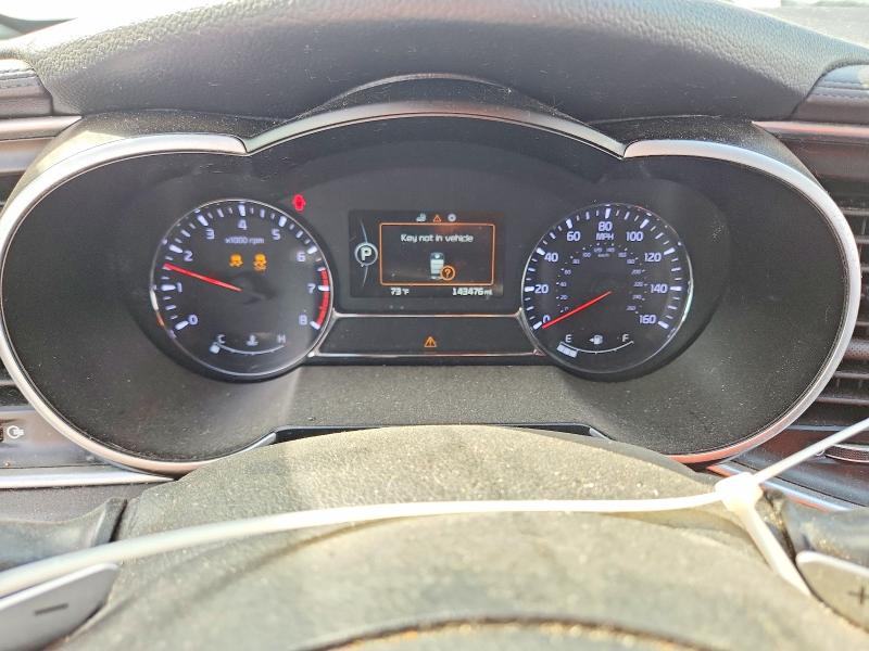 2015 Kia Optima VIN 5XXGR4A62FG515913 COPART salvage auction — FRONT END, Ca - Dis/Dlr/Exp Only Clean Title, sold $1,250 on 2026-07-17 (photo 9)