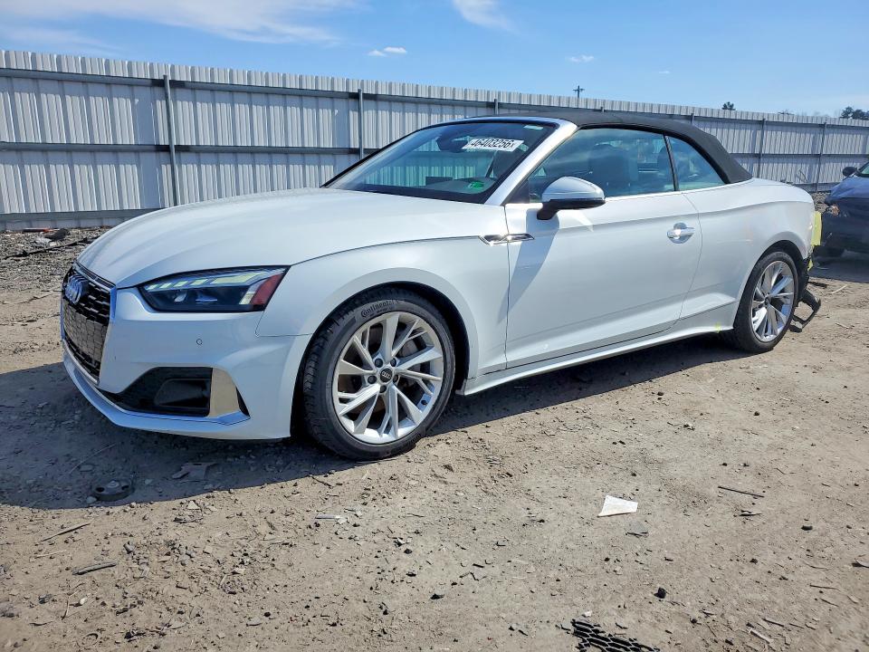 2021 Audi A5 VIN WAUWAGF54MN007364 COPART salvage auction — REAR END, Salvage Title, sold $14,500 on 2026-07-22 (photo 1)