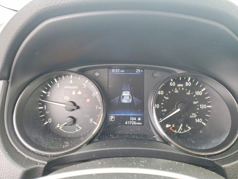 2020 Nissan Rogue VIN JN8AT2MV7LW106822 COPART salvage auction — WATER/FLOOD, Salvage Title, sold $250 on 2026-07-24 (photo 9)