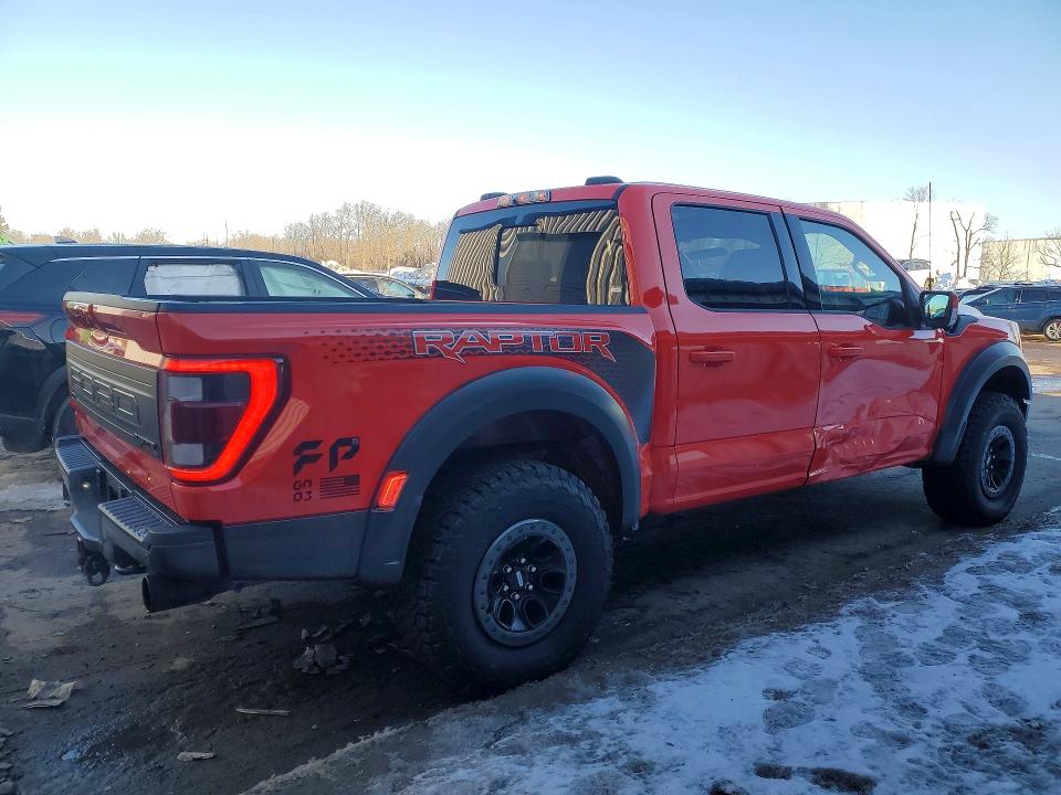 2022 Ford F-150 lightning VIN 1FTFW1RG7NFA86927 COPART salvage auction — Side, NY - MV-907A SALVAGE CERTIFICATE, sold $48,500 on 2026-06-08 (photo 3)
