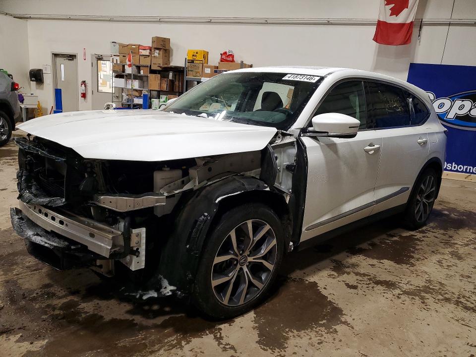 2022 Acura Mdx VIN 5J8YE1H45NL803041 COPART salvage auction — FRONT END, Salvage Title, sold $8,000 on 2026-07-09 (photo 1)