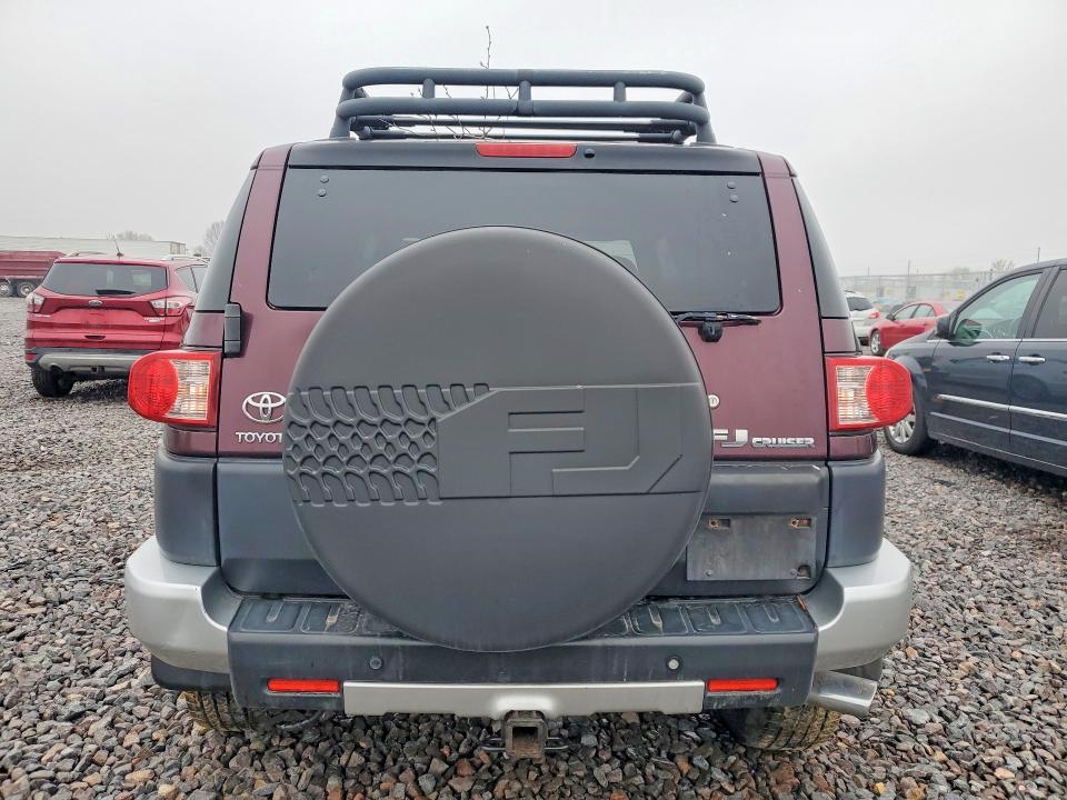 2007 Toyota Fj cruiser VIN JTEBU11F570078060 COPART salvage auction — FRONT END, In - Cert Of Title-Salvage Title, sold $3,200 on 2026-07-21 (photo 6)