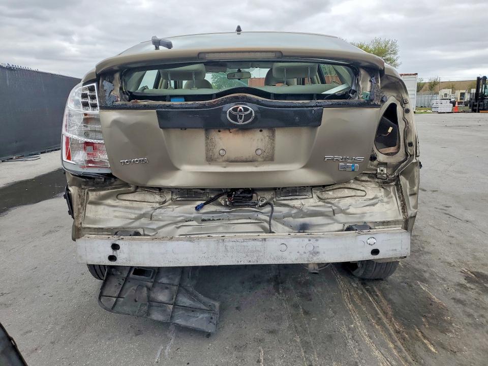 2007 Toyota Prius VIN JTDKB20U573279679 COPART salvage auction — REAR END, FL - CERT OF TITLE SLVG REBUILDABLE, sold $525 on 2026-07-14 (photo 6)
