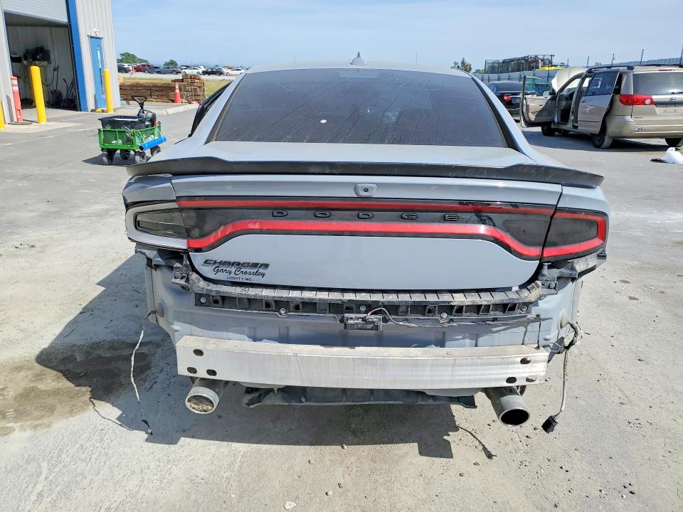 2022 Dodge Charger VIN 2C3CDXCT7NH153157 COPART salvage auction — FRONT END, Mo - Salvage Certificate Of Title, sold $3,500 on 2026-07-02 (photo 6)