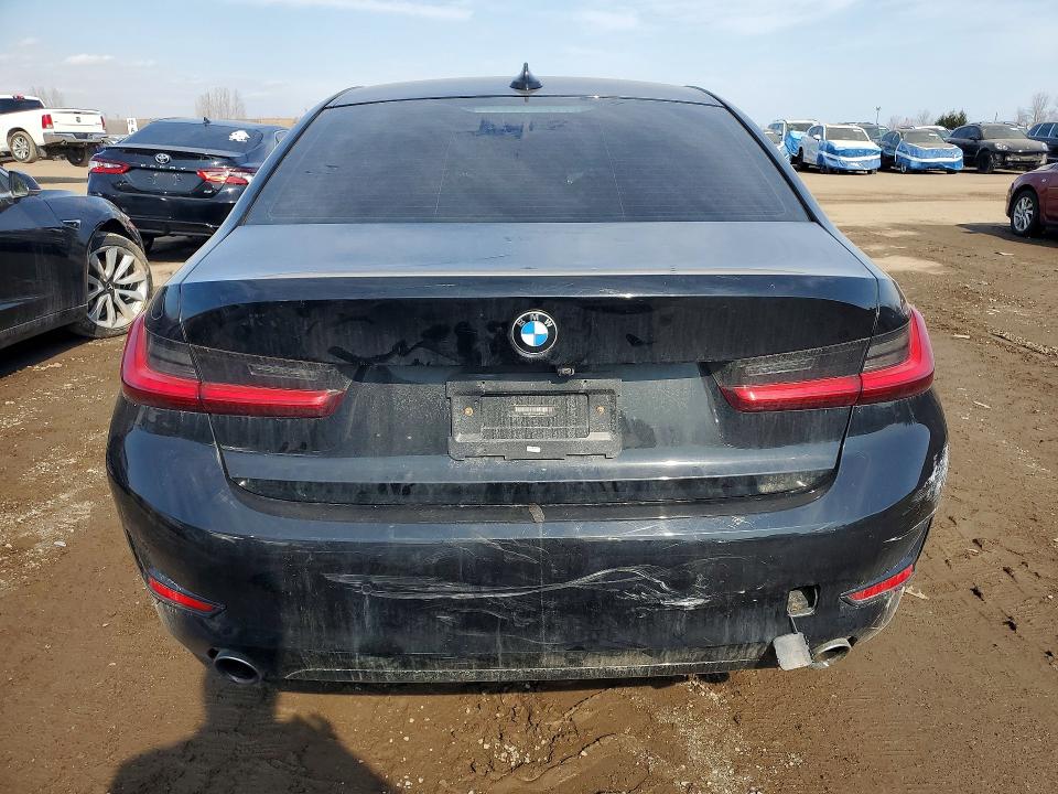2019 BMW 3er VIN WBA5R7C51KAJ82944 COPART salvage auction — REAR END, Salvage Title, sold $15,000 on 2026-08-20 (photo 6)