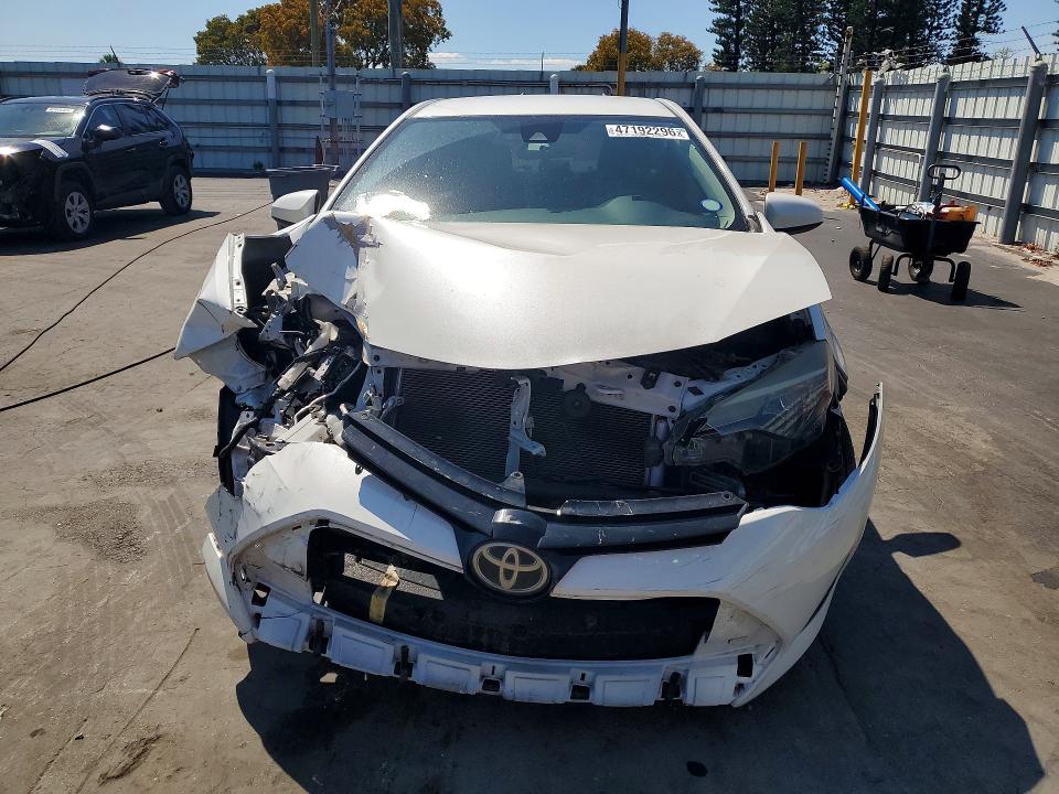 2017 Toyota Corolla VIN 5YFBURHE5HP704181 COPART salvage auction — FRONT END, FL - CERT OF TITLE SLVG REBUILDABLE, sold $2,550 on 2026-07-20 (photo 5)