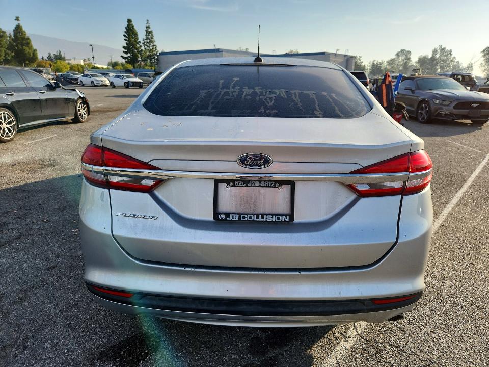 2017 Ford Fusion VIN 3FA6P0G76HR284731 COPART salvage auction — FRONT END, Id - Salvage Certificate Of Title, sold $550 on 2026-07-09 (photo 6)