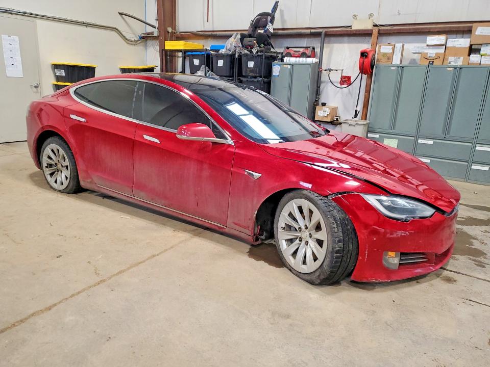 2017 Tesla Model s VIN 5YJSA1E22HF229170 COPART salvage auction — FRONT END, Salvage Title, sold $3,800 on 2026-07-16 (photo 4)